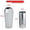 Large Capacity Stainless Steel Anti-Fingerprint Trash Can with Ashtray for Hotel, KTV, Club, and Shopping Mall