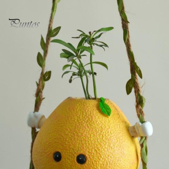 Small Gifts for Friends Cute Swinging Lemon Wall Hanging Ornament, Smiling Figurine, Resin Swing Personalized Room Decor Accessories Decor,