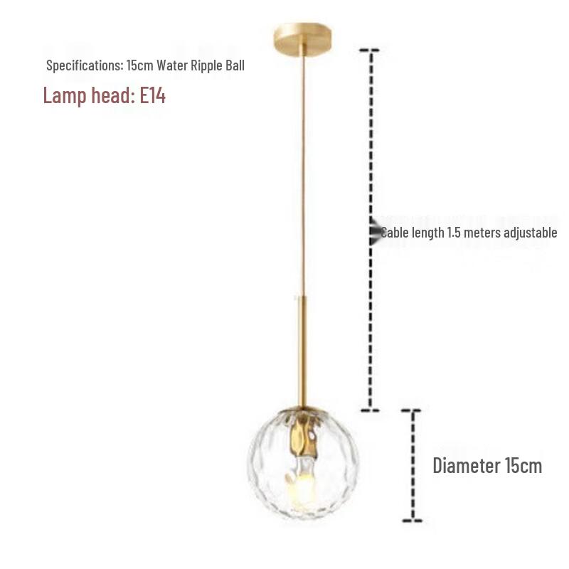 Xuan Yong Bedroom Bedside Pendant Light
