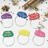 2026 Festival Headband & Paper Hat - Light Weight New Year Headpiece Party Hat, For Indoor & Outdoor Festival Celebration