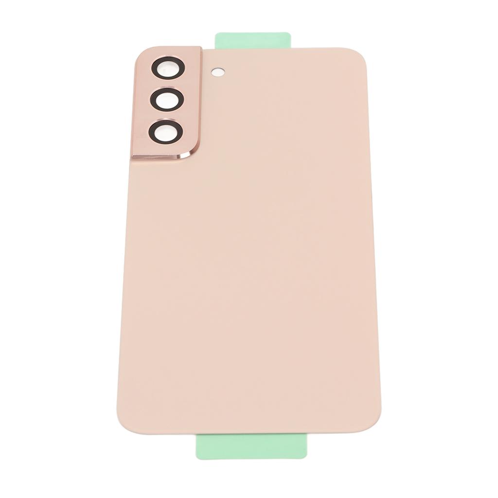 Phone Back Glass Cover Set Easy Installation Phone Rear Glass Cover Set with Professional Repair Kit for S22 Pink