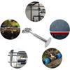 Wall Mount Pipe Supports,Ceiling Mount Pipe Strap Clamp,TTZEZE 304 Stainless Steel Adjustable Pipe Bracket Holder Pipe Straps with Screws for PVC