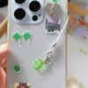 Versatile Use Four Leaf Clovers Phone Chain Multipurpose Phone Lucky Charm Keychain for Keys and Wallets Accessory