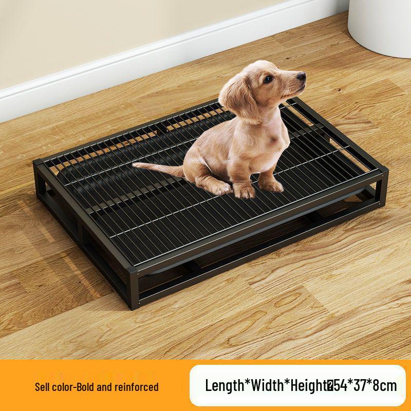 Extra-Large Stainless Steel Dog Urinal with Anti-Step-On Drawer for Medium and Large Breeds
