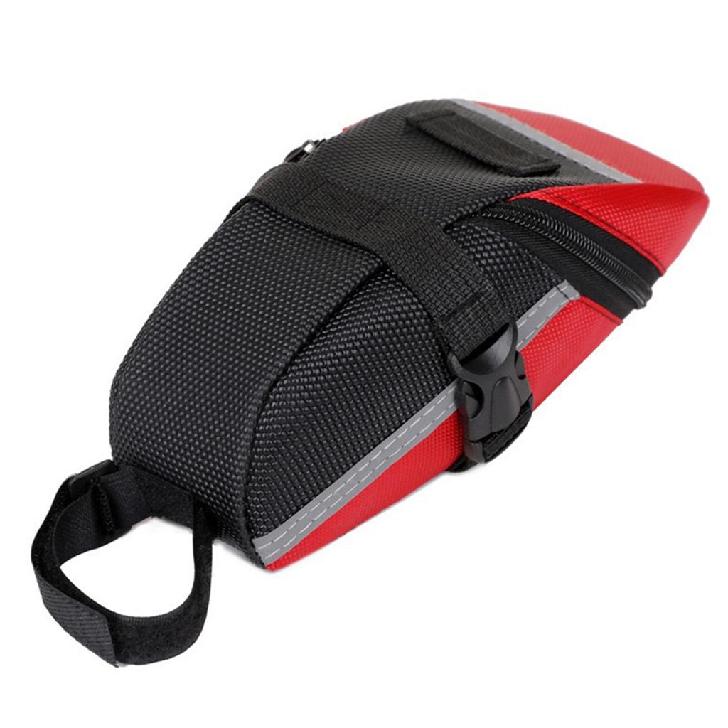 Road Bike Saddle Bag Small Bike Pouchs Tail Bag Cycling Seatpost Rear Bag Waterproof Bicycles Under Seat Bag Enduring