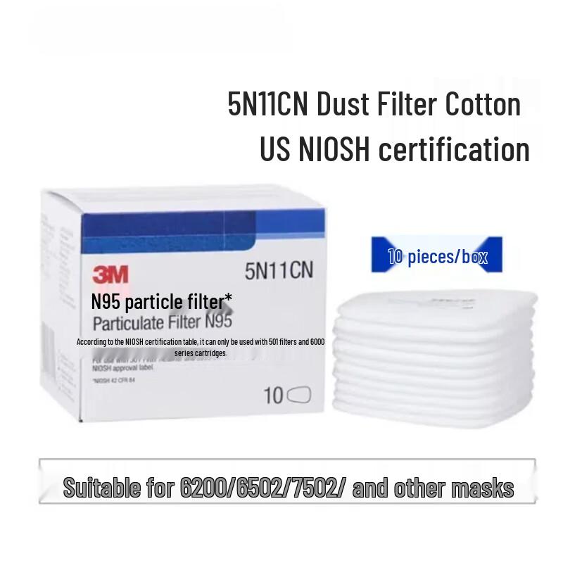 3M 5N11CN N95 Particulate Filter Cotton