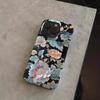 Mother-of-Pearl Peony Iridescent Floral Pattern Phone Case for iPhone 17 16 15 14 11 12 13 Pro Max 17Air Y2K Back Cover Funda