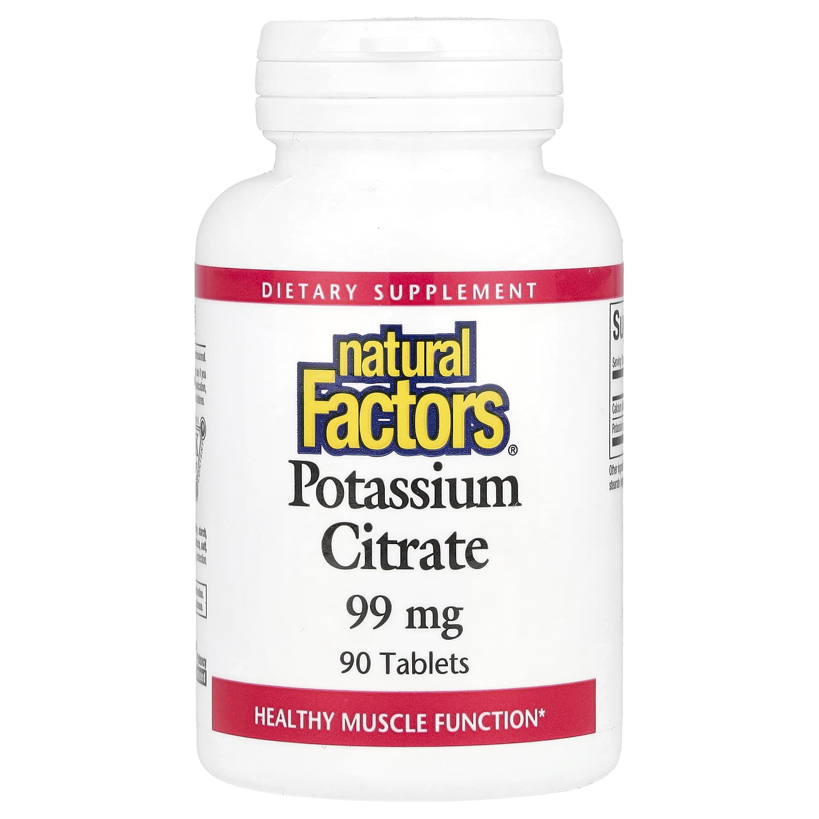 

Potassium Citrate, 99Mg, 90 Tablets
