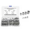 120 Pcs Insert Nut M3 M4 M5 M6 M8 M10 M12 Stainless Steel Shock Impact Resistant Threaded Insert
