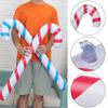 Home Party Balloons Christmas Candy Cane Inflatable Toys Crutch Balloons Santa Claus Walking Stick