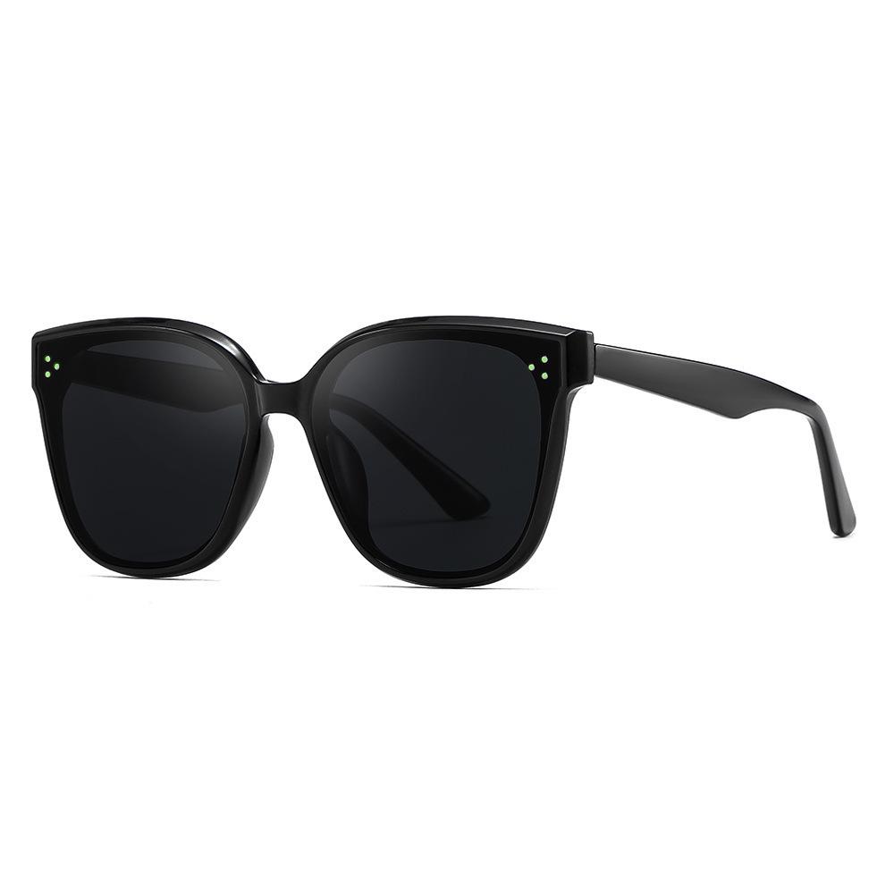 2025 Unisex Square Polarized Sunglasses - Korean Style Star Inspired Regular Lens