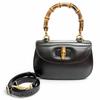 Pristine Shoulder Bag Bamboo 1947 Small Top-handle 2-way Leather 675797 Used