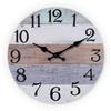 Marble-Patterned First-Class Wooden High-Standard Wall Premium-Quality Clock 10-14Inch Superior-Grade Silent First-Class Wall First-Class Clocks