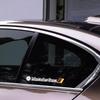 EXY1   2025 Hot 4Pcs Car Styling Door Handle Stickers Vinyl Decoration For Mercedes Benz AMG GLE GLS CLS GLC CLA GLA GLK ML C197 R231 W