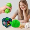 Burr Flour Squeeze Ball Fidget Toy, Spiky Wave Texture Sensory Stress Relief Ball, Soft Stretchable Squishy Toy for Anxiety Relief & Party Gifts