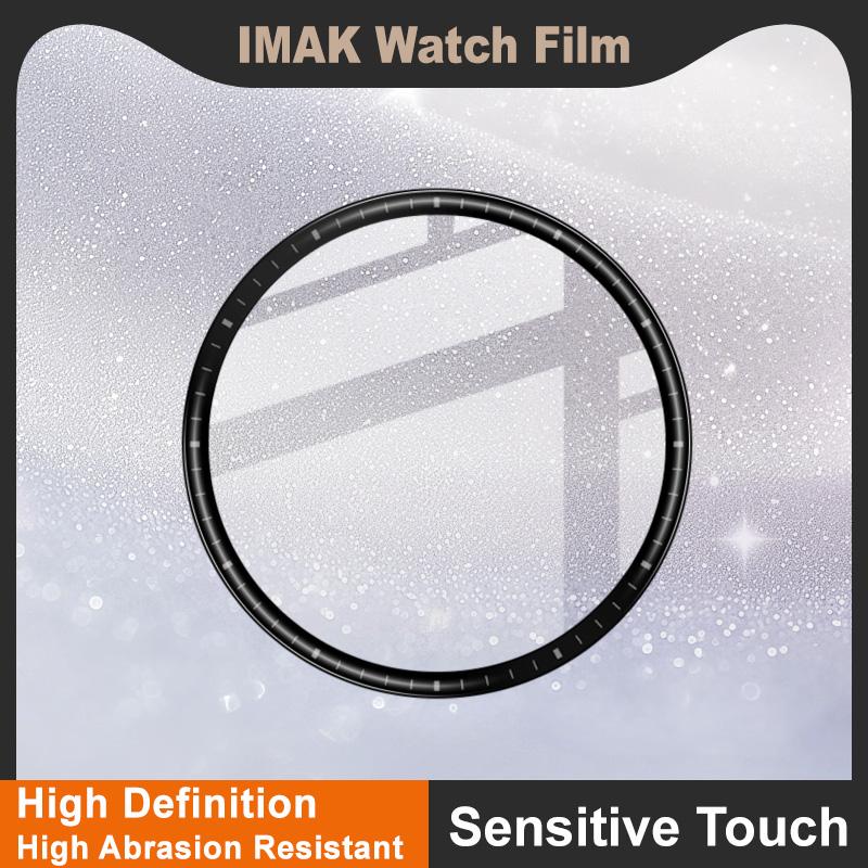 IMAK Uhrenschutzfolie für Honor Watch 6 Plus HD Klar Kratzfestes Gehärtetes Glas
