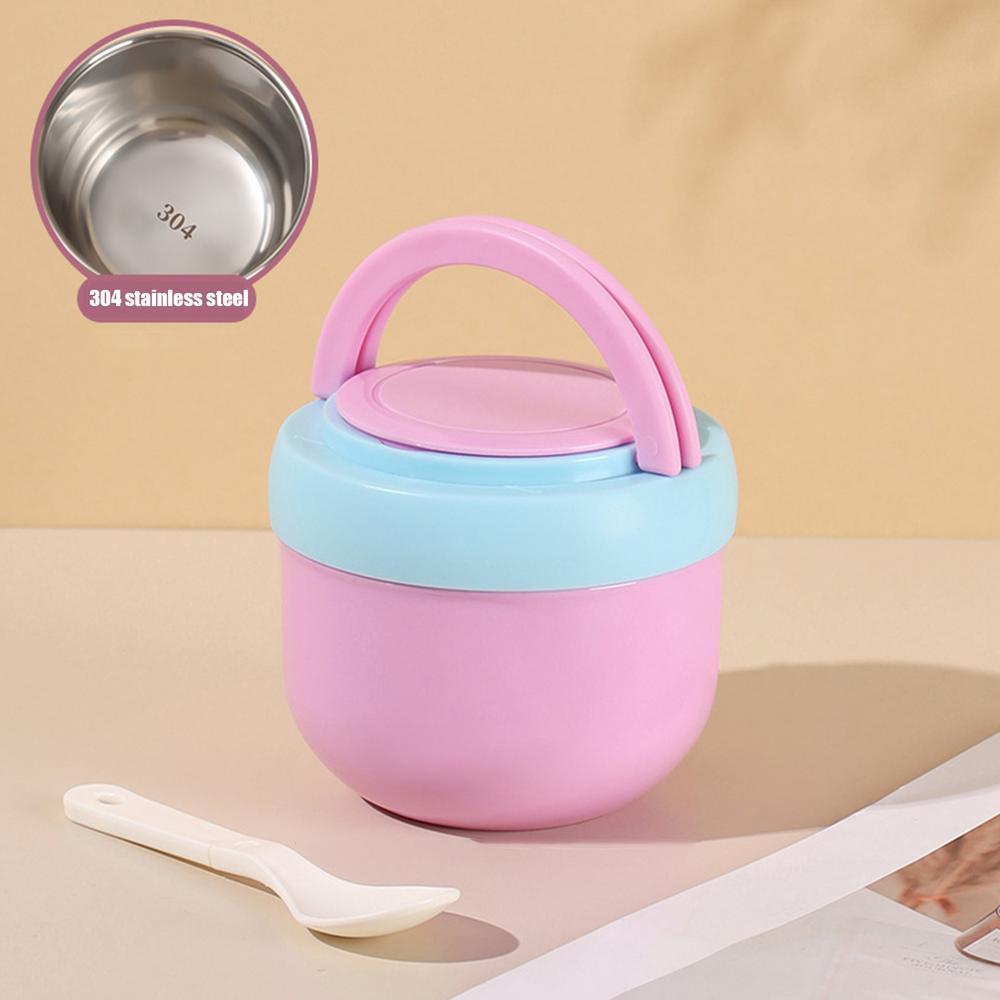 Thermal Bowls For Hot Food Microwavable Leak Proof Vacuum Jar Insulated Hot Food Lunch Container For Business Office Picnic