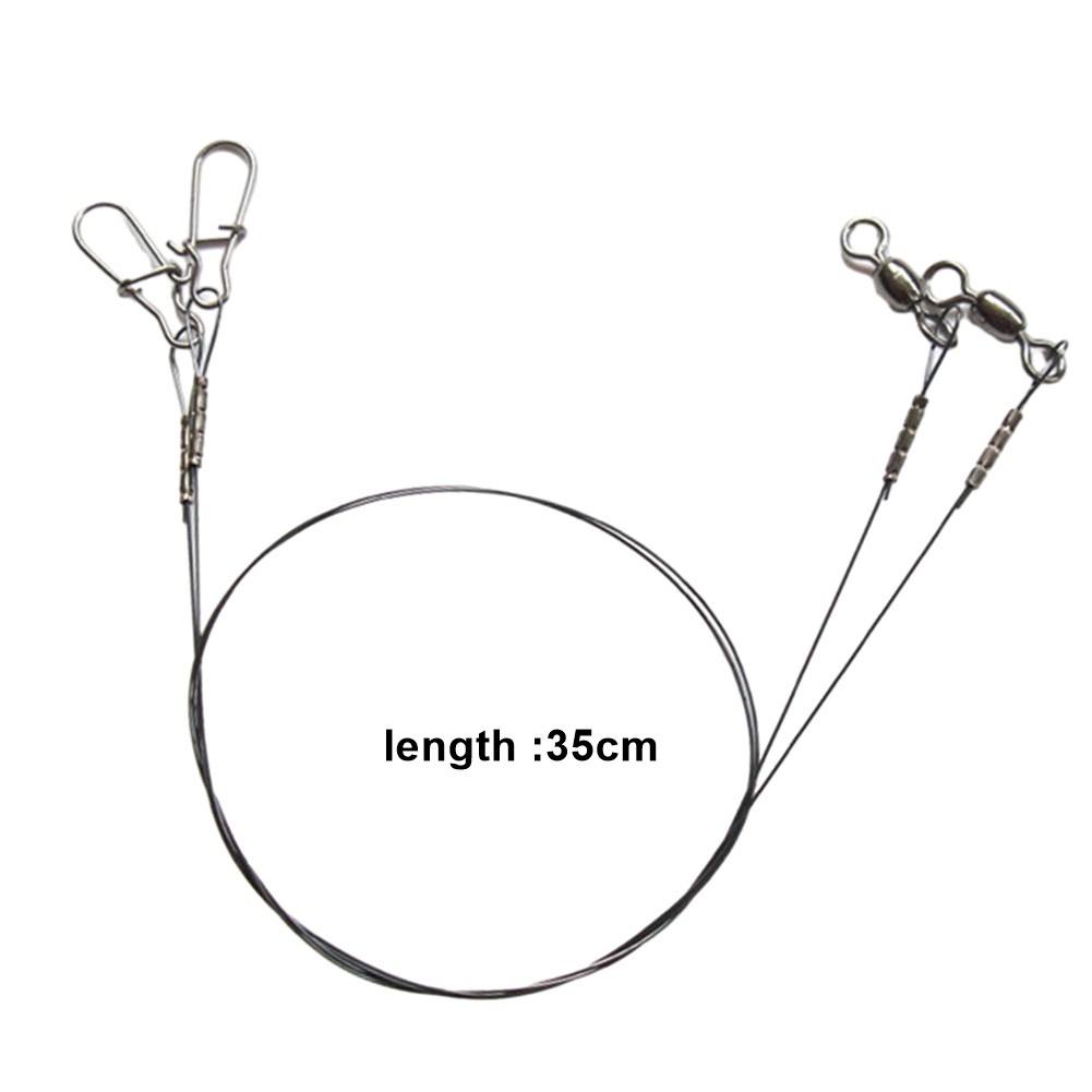 Weather-resistant Ti Fishing Leaders Wire Duo-Lock Easy To Use