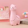 Alpaca Small Table Lamp LED Soft Light Adjustable Brightness USB Powered Folding Design Portable Desk Lamp with Pen Holder