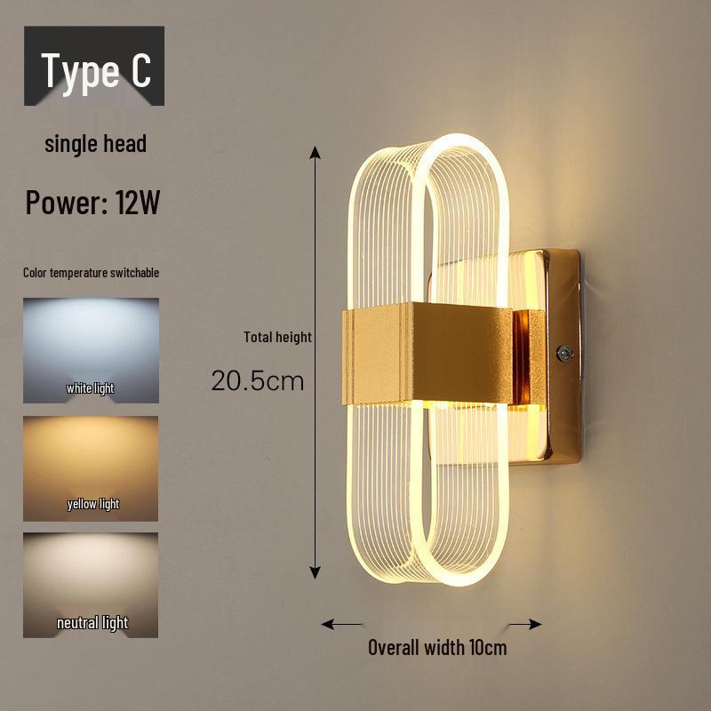 Luxury Nordic Butterfly LED Wall Sconce: Modern Minimalist Design for Bedroom or TV Room with Tricolor Lighting