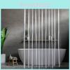 Heavyweight Peva Waterproof Bath Curtain Modern Minimalist Style Decor Bathroom