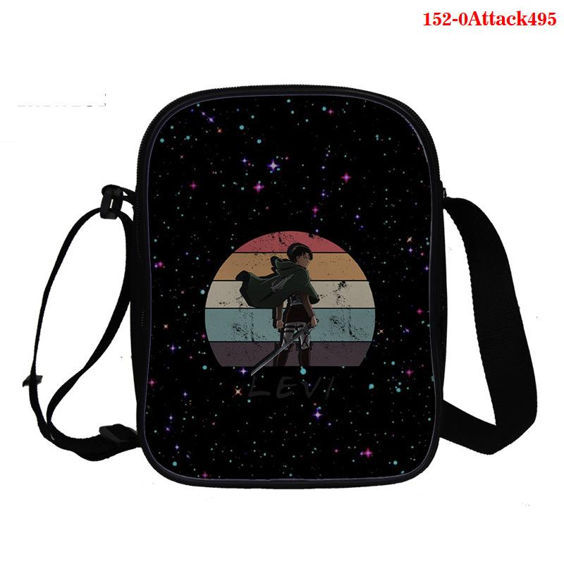 Attack On Giant Peripheral Digital 3D Printed Backpack Student School Bag Full Color Bag Double Shoulder Bag