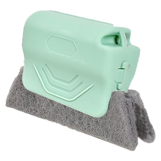 

Window Track Scrubber Double-Sided Brush Set with Removable Sponge Car Vents Shower Tracks Narrow Gaps Cleaning Brush 1pc
