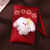 Cartoon New Year Red Envelope Traditional Money Bag Cute Lucky Bag  for Children
