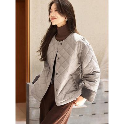 Mohan Yimei Women's Flannel Brushed Padded Winter Coat