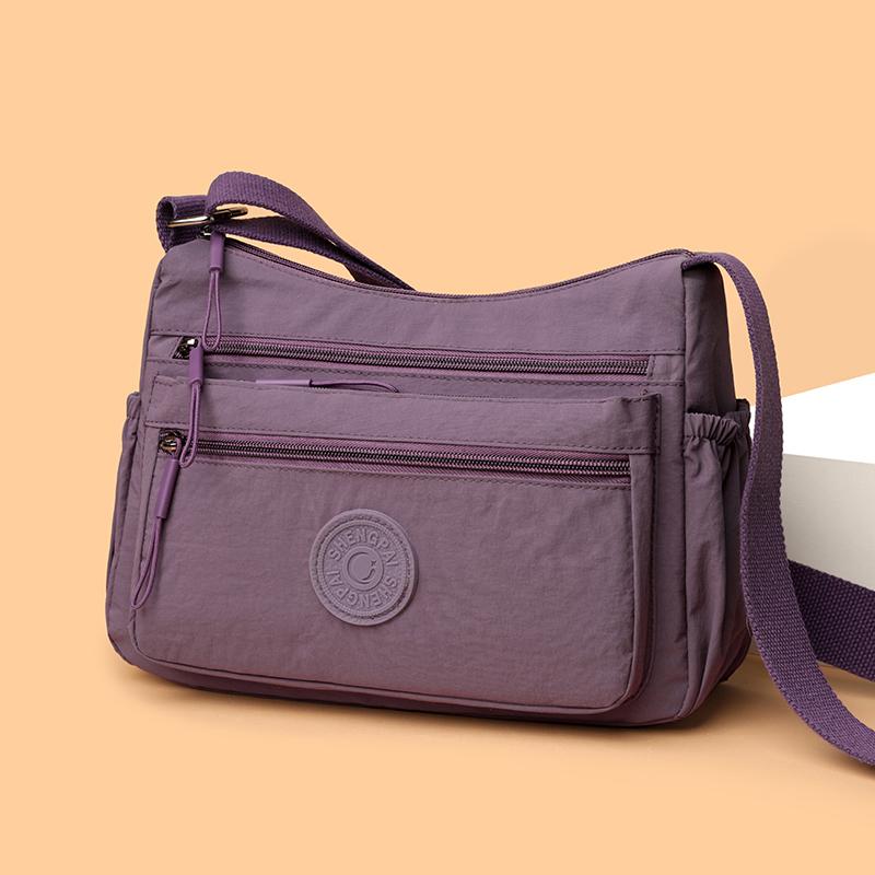 Lekka torba na ramię z wieloma przegródkami Damska torba dojazdowa dla matki w średnim wieku