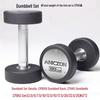 TEZEWA Rubber Coated Dumbbell Set