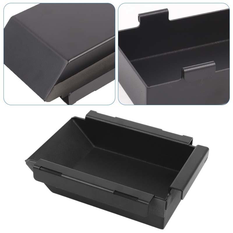 Under The Front Seats Storage Box Organizer Container For Jeep Wrangler JL for JT Gladiator 2018-2023 Stowing Tidying Accessories