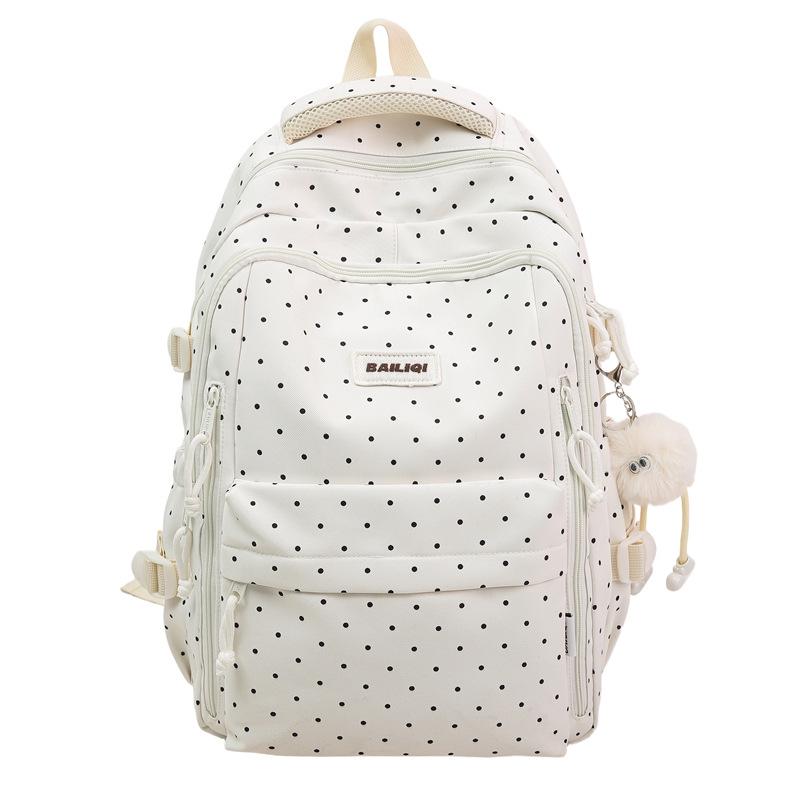 Korean Style Casual Printed Student Backpack: Lightweight, Versatile, Large Capacity