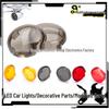Multicolor Turn Signal Lens Cover for Harley 883 XL1200, Road King, Fat Boy Motorcycles
