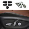Hot Sale For Hyundai Tucson 2015 2016 2017 2018 Car Body Styling Cover ABS Seat Adjustment Knob Button Switch Trim Parts 5PCs
