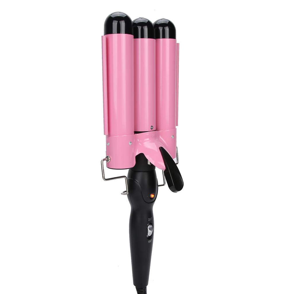 Hair Curling Iron 3 Barrel 32mm Electric Hair Waver Curling Iron Hair Styling Tool 110‑240VUS Plug