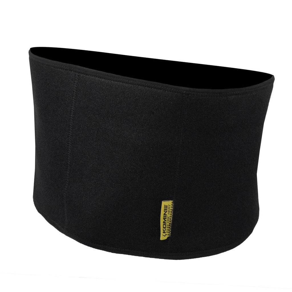 KOMINE Hybrid Elektrischer Taillenwärmer für Motorräder Schwarz Free EK-309