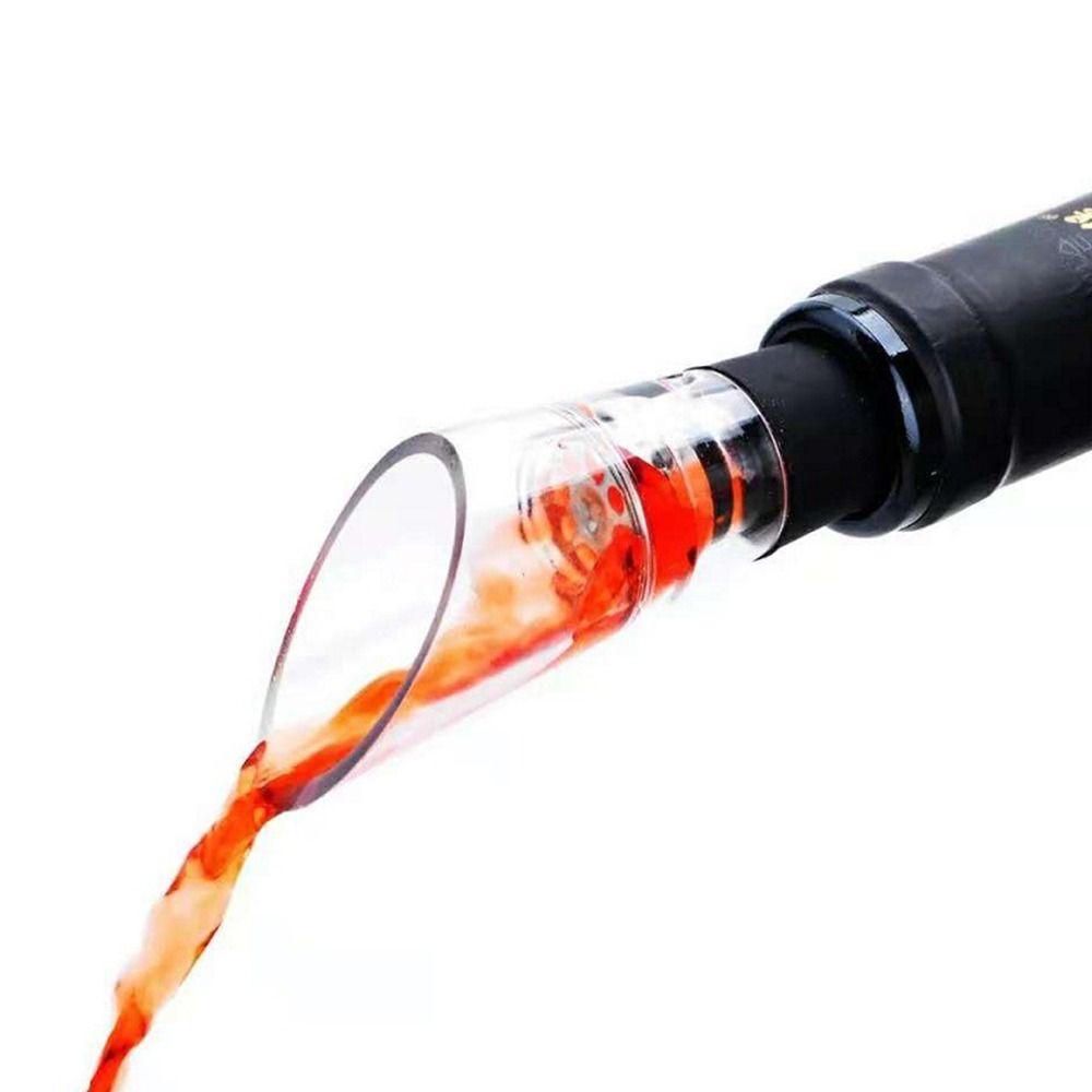 Professional Plastic Wine Pourer Quick Instant Aeration Decanter Pourer Spout Red Wine