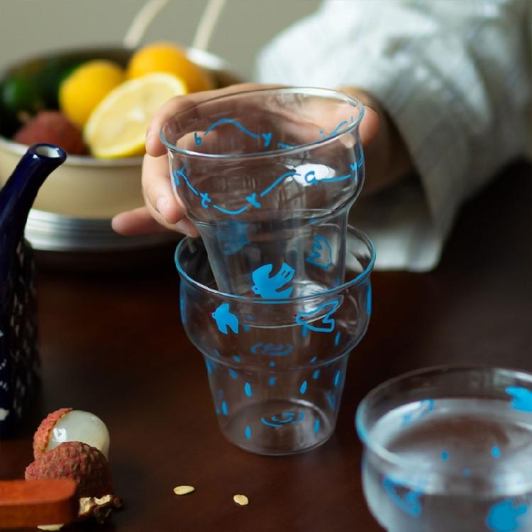 Clear Glass Dessert Dish with Round Rims for Showing Layer and Serving Ice Cream, Puddings, Fruit, Yogurt, or Salad