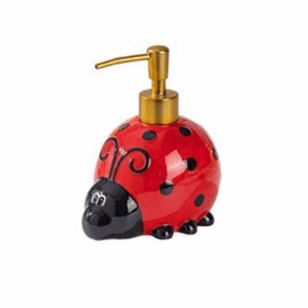 Large Capacity Ceramic Soap Dispenser Decorative Refillable Bathroom Lotion Dispensers Cute Standalone