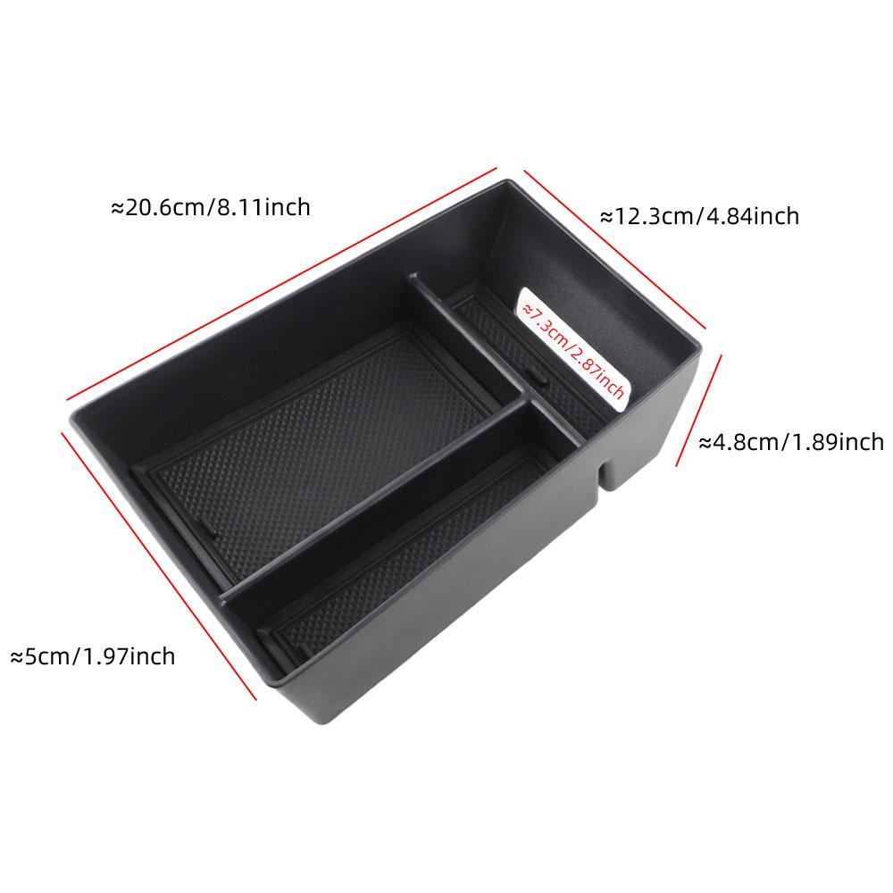 Car Armrest Box Storage for BMW X5 X6 X7 2019 2020 2025 2025 Organizer Tray Central Console Stowing Case Interior Accessories