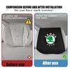 AEX1 Car Headrest Cover Universal Interior Accessories Fit For Skoda Fabia Kamiq Superb Scala Enyaq-iV MK3 VisionS Yeti