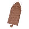 Baby Sleeping Bag Soft Swaddle Wrap Knitted Plush For Newborn Swaddle Blanket