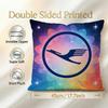 Brand Lufthansa Cushion Cover 1Pcs Decorative Covers Soft Cushion Case For Sofa Couch Decor 40X40 45X45 Pillowcases