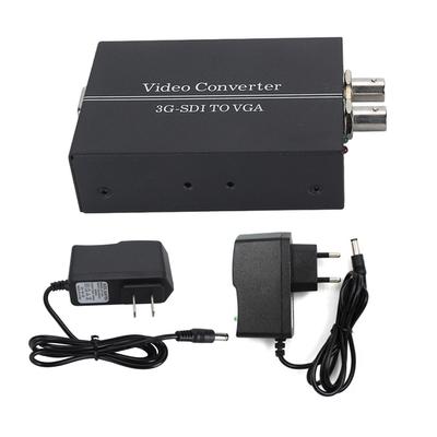SDI zu VGA Sound Konverter Unterstützung 1080P SD HD 3G SDI zu VGA Adapter mit 3,5mm Ausgang für VGA SDI D
