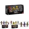 Adorable 4pcs Fnaf Pizza Simulator Action Figures Ideal For Cake Toppers And Ornaments