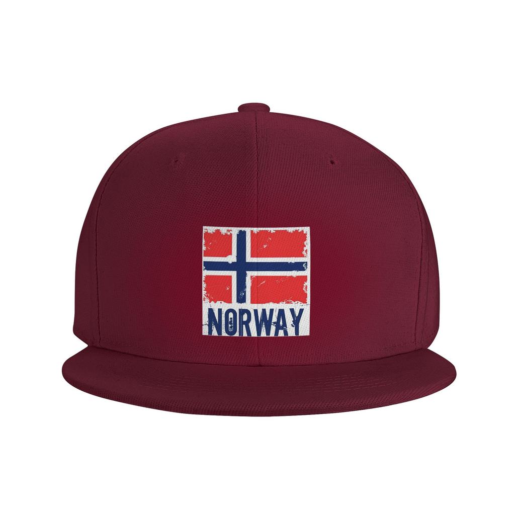 Norway Flag Baseball Caps Snapback Fashion Baseball Hats Breathable Casual Casquette Outdoor for Unisexs And Womens