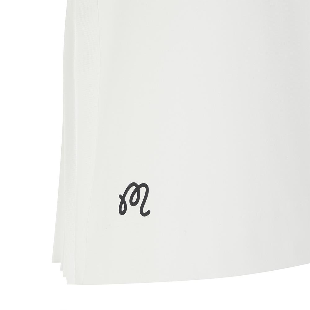 MALBON GOLF Pleated Layered Performance Skirt White (Woman)