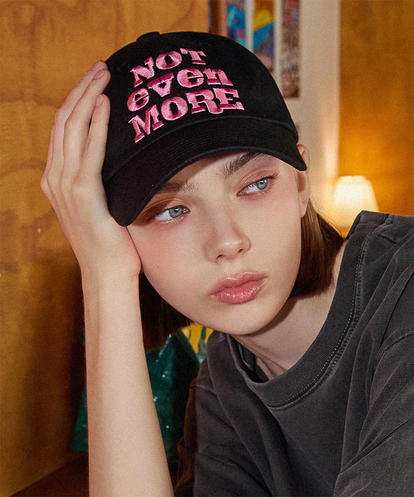 Nasibeunmoeo Point Line Ball Cap Black