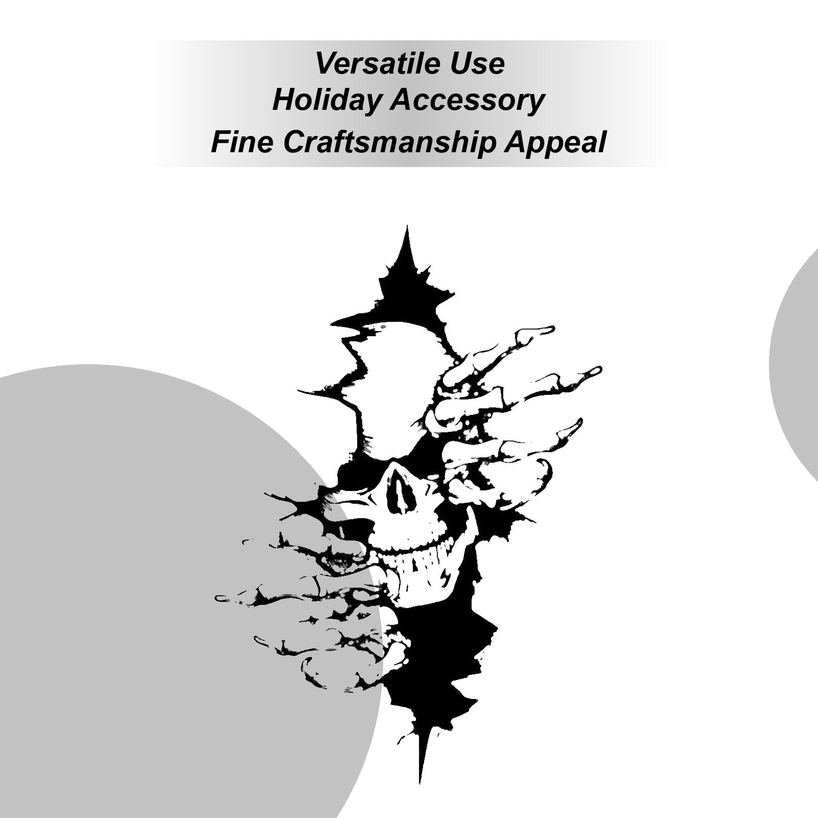 

Skeleton Car Window Sticker Halloween Waterproof Decals Decor SUV Decals For Car Truck SUV Motorcycle Vehicles Window Exterior China Mainland